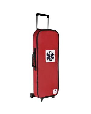 Bolsa com Rodinhas para Cilindro 5 Litros Vermelha