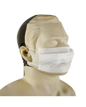 Máscara Descartável com Elástico 50 Unidades