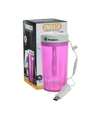 Umidificador de Ar Portátil Incoterm UMD030 Rosa
