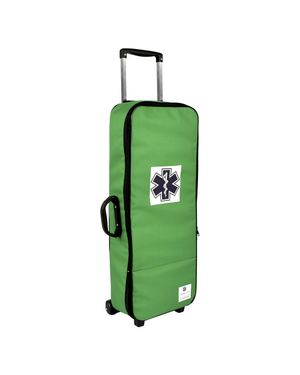 Bolsa com Rodinhas para Cilindro 5 Litros Verde
