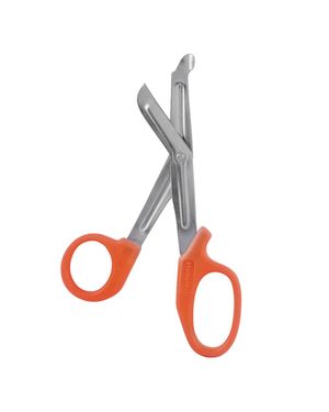 Tesoura para Bandagem 14 cm Laranja MD