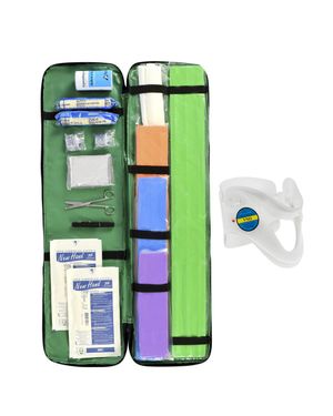 Bolsa Porta Talas e Colares Completa Verde