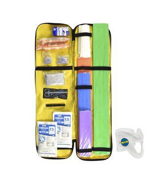 Bolsa Porta Talas e Colares Completa Amarela