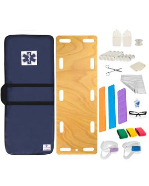 Kit Cipa Infantil com Prancha em Compensado Naval Capa Marinho