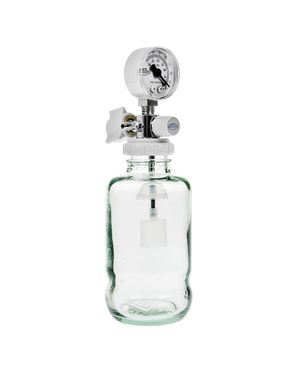 Aspirador para Rede Canalizada Vacuômetro 500ml Vidro AR130