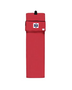 Capa para Prancha com Bolso Porta Imobilizador Vermelha